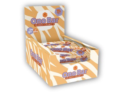 Go Fitness 12x ONO Bars 40g (Varianta brownie caramel)