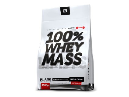 Hi Tec Nutrition BS Blade 100% Whey Mass Gainer 1500g (Varianta bílá čokoláda)