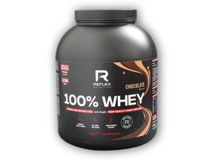 Reflex Nutrition 100% Whey Protein 2000g (Varianta čokoláda)