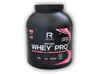 Reflex Nutrition Instant Whey PRO 2200g NEW (Varianta jahoda malina)
