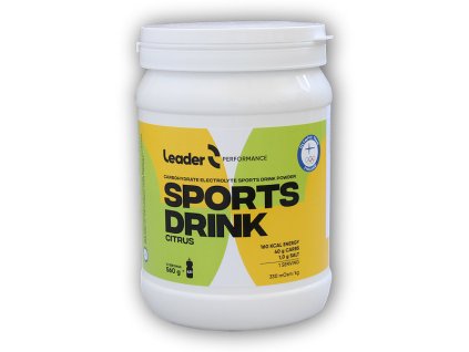 Leader Sports Drink 560g (Varianta citrus)