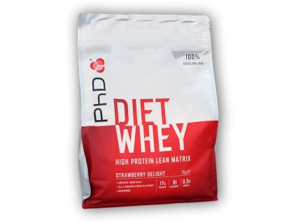 PhD Nutrition Diet Whey 2kg (Varianta vanilka)