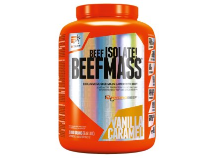 Extrifit BeefMass 3000g (Varianta vanilka-karamel)