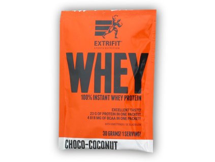Extrifit 100% Instant Whey Protein 30g (Varianta čokoláda)