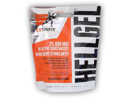 Extrifit HELLGEL Nitric Oxide 25 x 80g (Varianta jablko)