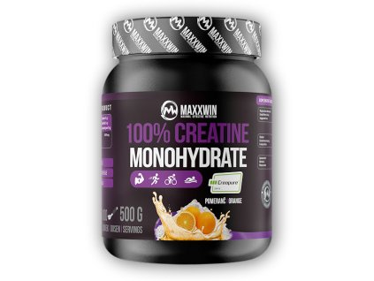 MAXXWIN Creatine Creapure pomeranč 500g