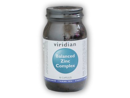 Viridian Balanced Zinc Complex 90 kapslí