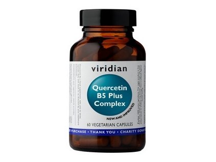 Viridian Quercetin B5 Plus Complex 60 kapslí