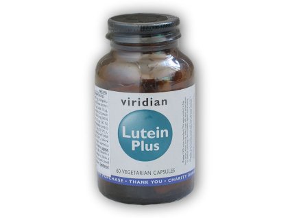 Viridian Lutein Plus 60 kapslí