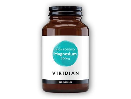 Viridian High Potency Magnesium 300mg 120 kapslí