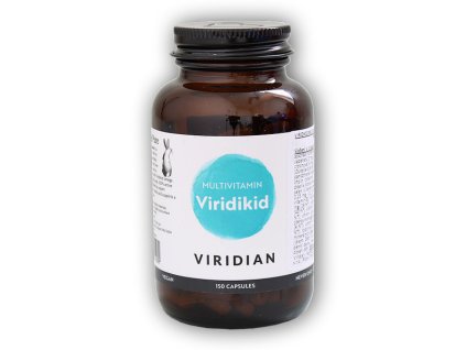 Viridian Viridikid Multivitamin 150 kapslí