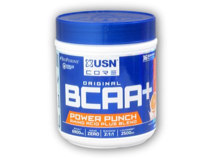 USN BCAA Power Punch 400g (Varianta modrá malina)