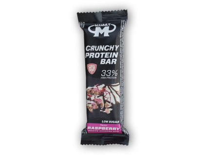 Mammut Nutrition Crunchy Protein Bar 45g (Varianta raspberry white choc)
