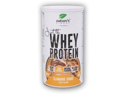 Nature´s Finest Whey protein slimming whey shake 300g (Varianta coffee)