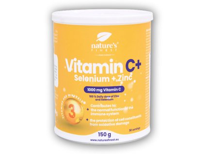 Nature´s Finest Vitamin C + Selenium + Zinc 150g
