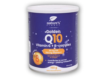 Nature´s Finest Golden Q10 + Vitamin C + B-Complex 150g