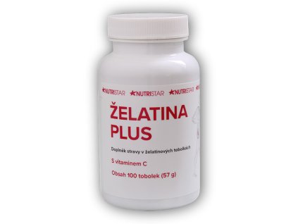 Nutristar želatina Plus 100 kapslí