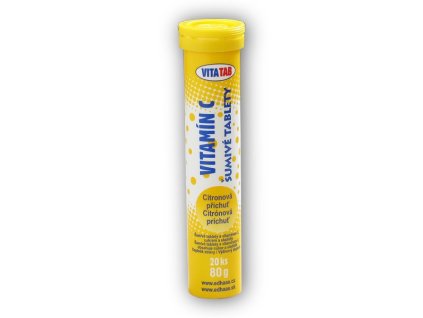 Vitatab Vitatab Vitamin C 20 šumivých tablet