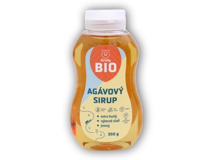 Grizly Agávový sirup BIO 350g