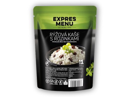 Expres Menu Rýžová kaše s rozinkami 300g