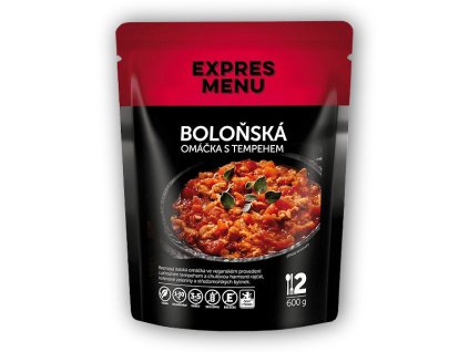 Expres Menu Boloňská omáčka s tempehem 600g
