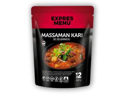 Expres Menu Massaman kari - Zeleninové thajské kari 600g