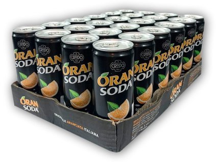 Lemon Soda 24x Oransoda italská limonáda 330ml