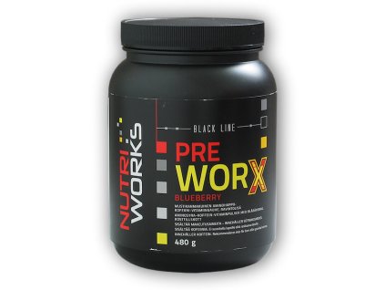 Nutri Works Pre Worx 480g (Varianta borůvka)