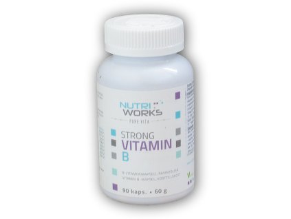 Nutri Works Strong vitamin B 90 kapslí