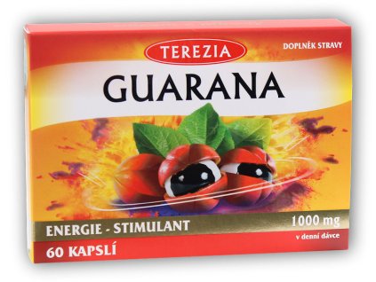Terezia Guarana 1000mg v denní dávce 60 kapslí