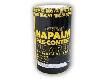 Fitness Authority NAPALM Pre-Contest STIMULANT FREE 350g (Varianta dragon fruit)