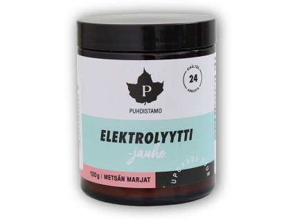 Puhdistamo Electrolyte Powder 120g red berries