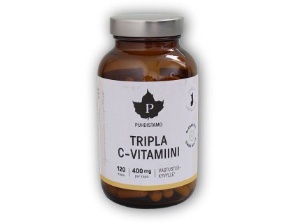 Puhdistamo Triple Vitamin C 120 kapslí