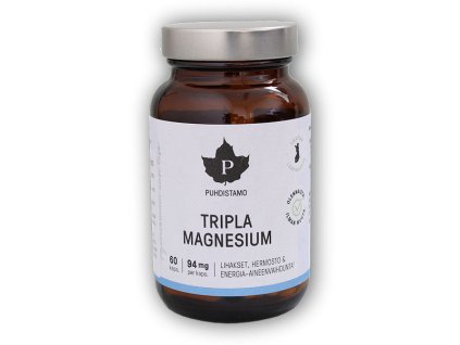 Puhdistamo Tripla Magnesium (Hořčík) 60 kapslí