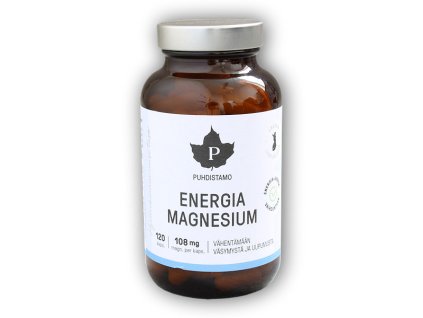 Puhdistamo Energia Magnesium 120 kapslí