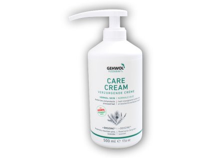 Gehwol Care creme 500ml s pumpou normal skin + deozinc
