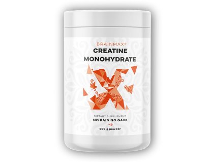 BrainMax Creatine Monohydrate, Kreatin monohydrát 500g
