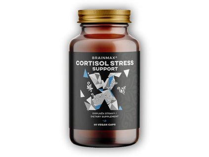 BrainMax Cortisol Stress Support 60 rostlinných kapslí