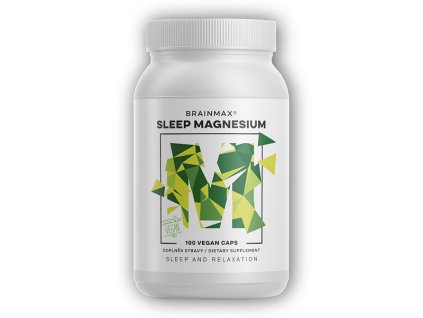 BrainMax Sleep Magnesium 320mg 100 kapslíšťáva z višně)