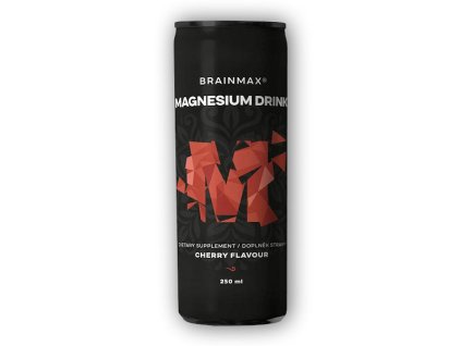 BrainMax Magnesium drink 375mg hořčík 250ml (Varianta pomeranč)