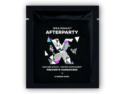 BrainMax AFTERPARTY, doplněk pro zmírnění kocoviny 8 kapslí