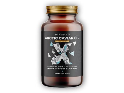BrainMax Arctic Caviar Oil 60 softgel kapslí