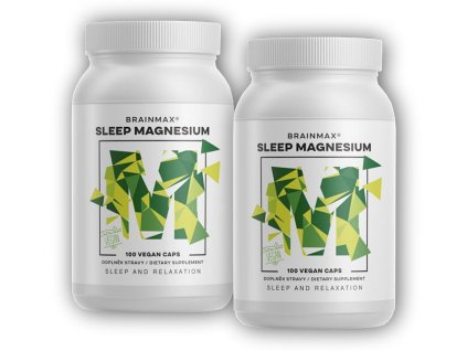 BrainMax 2x Sleep Magnesium 320mg 100 kapslí