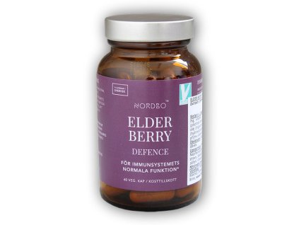 Nordbo Elderberry Defence 60 kapslí