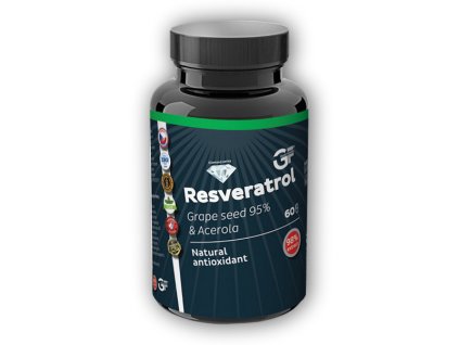 GF nutrition Resveratrol 98% 60 kapslí