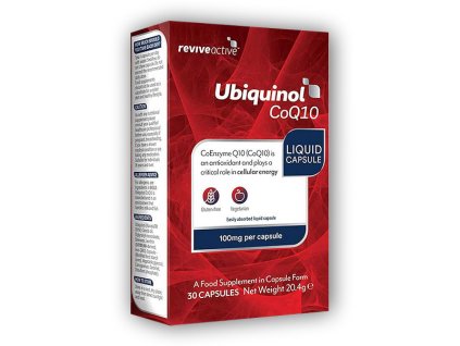 Reviveactive Ubiquinol CoQ10 30 kapslí (100mg)