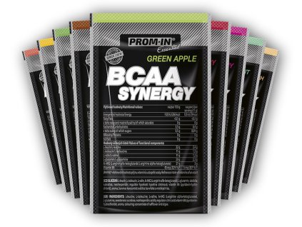 PROM-IN BCAA Synergy 11g akce (Varianta broskev)