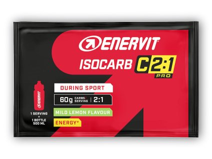 Enervit Isocarb C2:1 65g (Varianta citron)