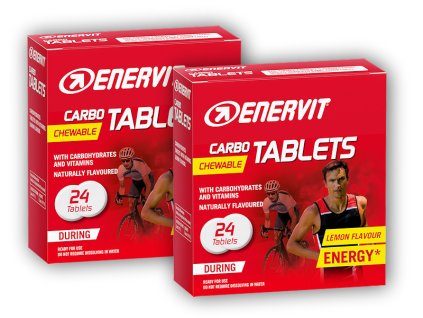 Enervit 2x Carbo 24 tablet blistr citron
