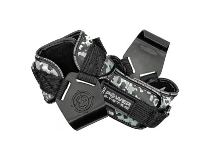 Power System Powersystem posilovací háky POWER HOOKS CAMO (Varianta grey L)